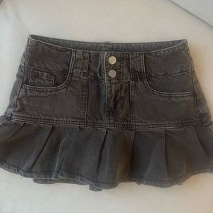Pacsun denim mini skirt